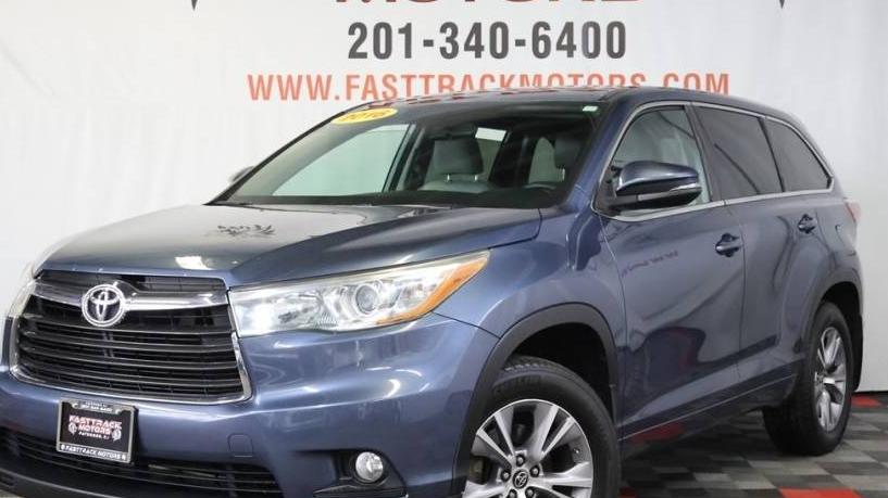 TOYOTA HIGHLANDER 2016 5TDBKRFH1GS322657 image