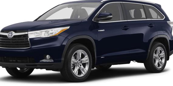 TOYOTA HIGHLANDER 2016 5TDDCRFH8GS015024 image