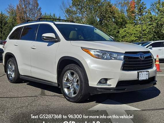 TOYOTA HIGHLANDER 2016 5TDDKRFH3GS287368 image
