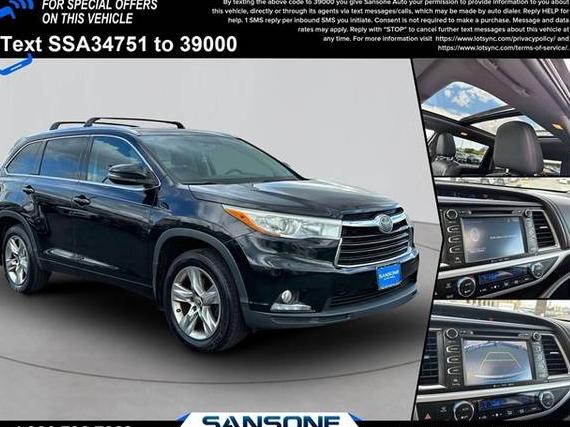 TOYOTA HIGHLANDER 2016 5TDDKRFH5GS263475 image