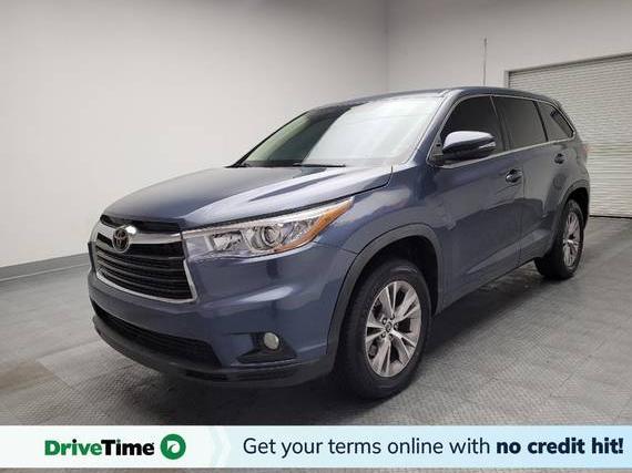 TOYOTA HIGHLANDER 2016 5TDZKRFH9GS123824 image
