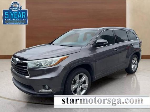 TOYOTA HIGHLANDER 2016 5TDYKRFH1GS137700 image