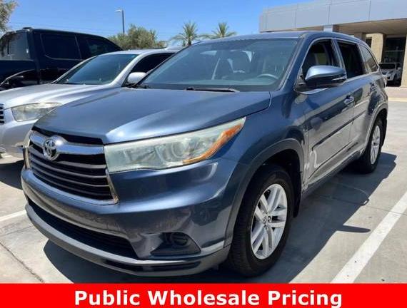 TOYOTA HIGHLANDER 2016 5TDBKRFH2GS265143 image