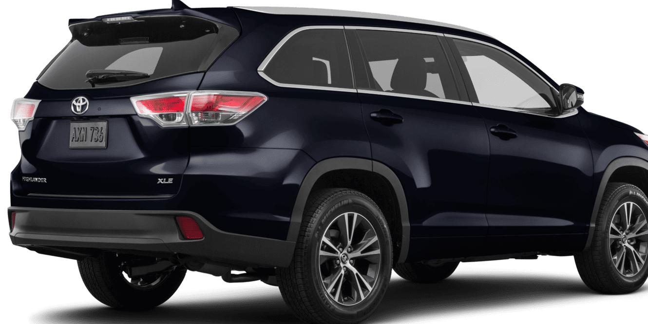 TOYOTA HIGHLANDER 2016 5TDJKRFH1GS335226 image