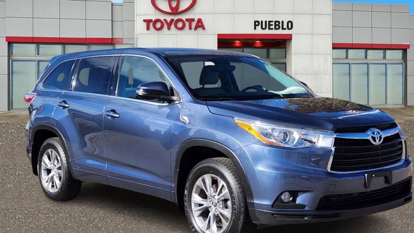 TOYOTA HIGHLANDER 2016 5TDBKRFH3GS341260 image