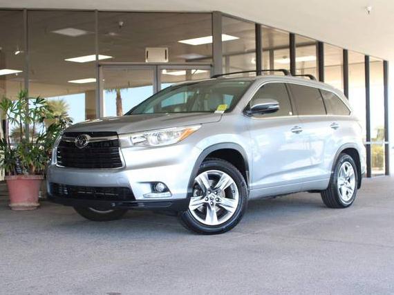 TOYOTA HIGHLANDER 2016 5TDDKRFH5GS278493 image