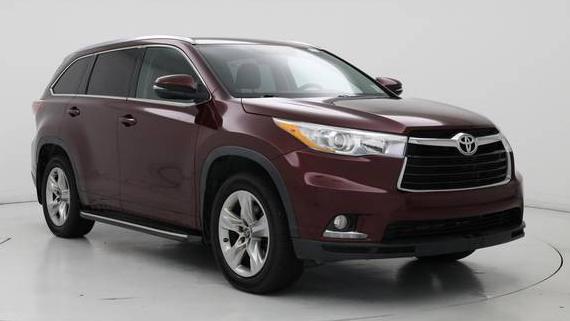 TOYOTA HIGHLANDER 2016 5TDYKRFH3GS157804 image