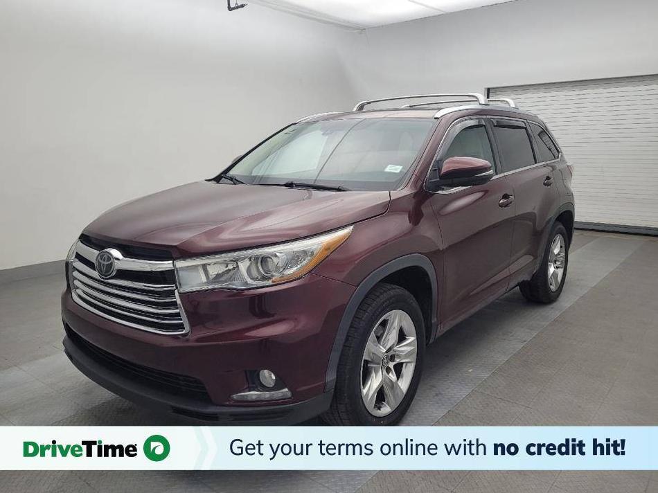 TOYOTA HIGHLANDER 2016 5TDYKRFHXGS121494 image