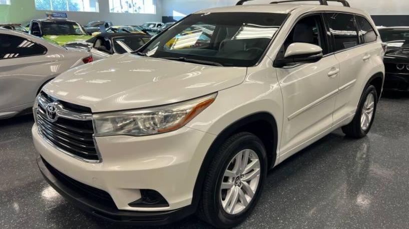 TOYOTA HIGHLANDER 2016 5TDZKRFH6GS150690 image