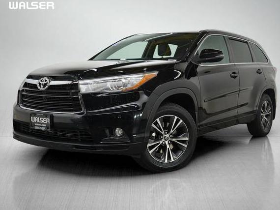 TOYOTA HIGHLANDER 2016 5TDJKRFH2GS236320 image