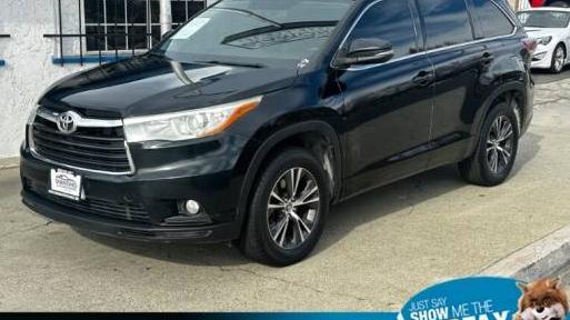 TOYOTA HIGHLANDER 2016 5TDKKRFHXGS147762 image