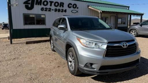 TOYOTA HIGHLANDER 2016 5TDZKRFHXGS142043 image