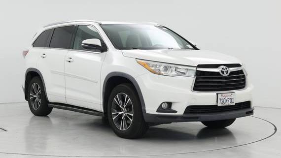 TOYOTA HIGHLANDER 2016 5TDJKRFH6GS264301 image
