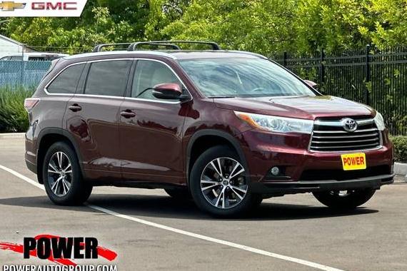 TOYOTA HIGHLANDER 2016 5TDJKRFH4GS250347 image