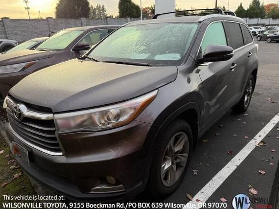 TOYOTA HIGHLANDER 2016 5TDDKRFH7GS235466 image