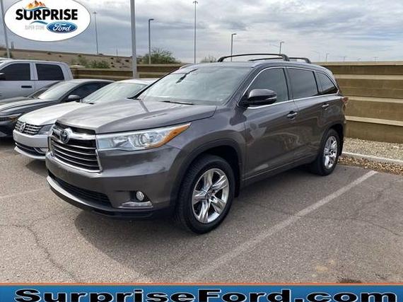 TOYOTA HIGHLANDER 2016 5TDDKRFH0GS333707 image