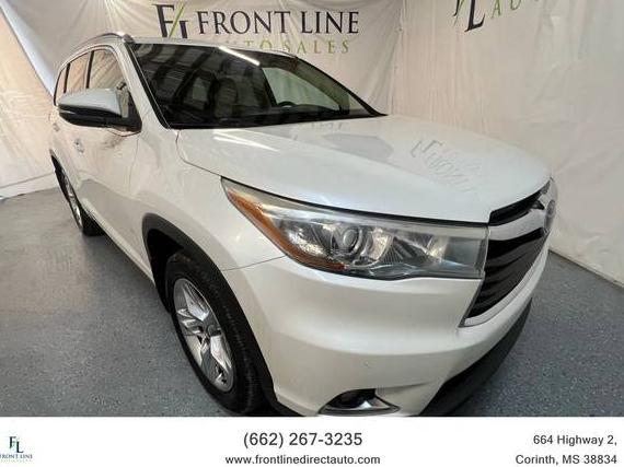 TOYOTA HIGHLANDER 2016 5TDDKRFH0GS247362 image