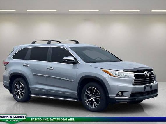 TOYOTA HIGHLANDER 2016 5TDJKRFH2GS242280 image