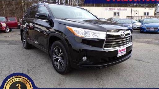 TOYOTA HIGHLANDER 2016 5TDJKRFH1GS265985 image