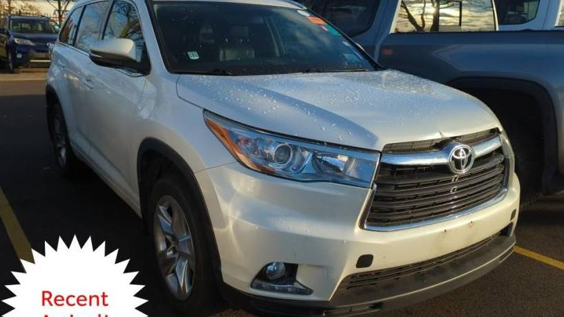 TOYOTA HIGHLANDER 2016 5TDDKRFH3GS258209 image