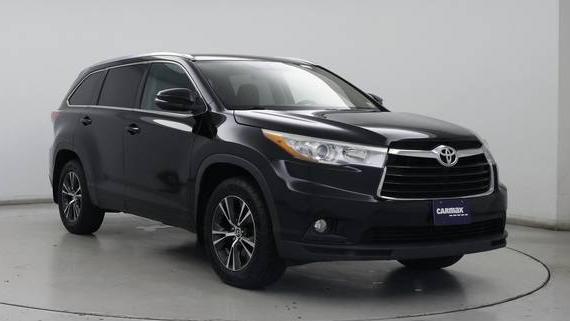 TOYOTA HIGHLANDER 2016 5TDJKRFH8GS230229 image