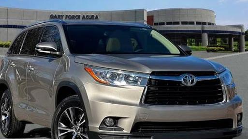 TOYOTA HIGHLANDER 2016 5TDJKRFH2GS264750 image