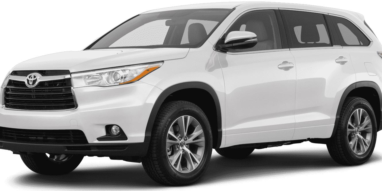 TOYOTA HIGHLANDER 2016 5TDZKRFH7GS148740 image