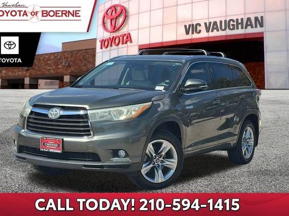TOYOTA HIGHLANDER 2016 5TDDCRFH2GS015701 image