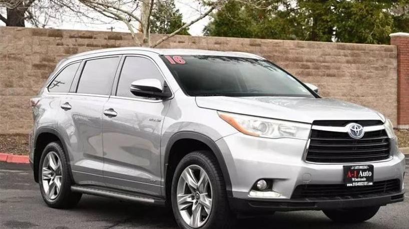 TOYOTA HIGHLANDER 2016 5TDDCRFH2GS020185 image