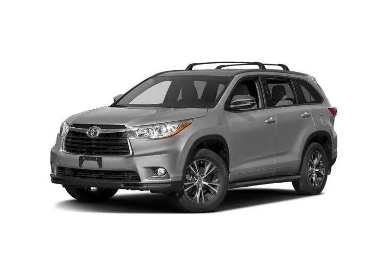 TOYOTA HIGHLANDER 2016 5TDJKRFH3GS310344 image