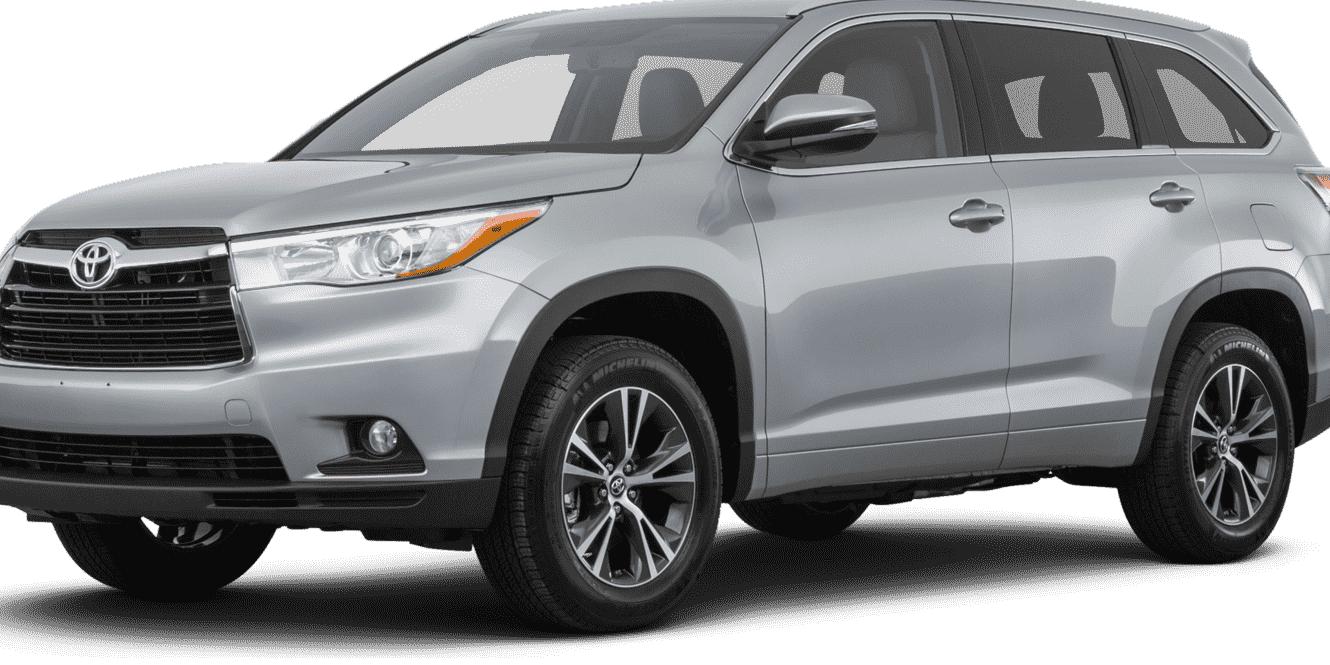 TOYOTA HIGHLANDER 2016 5TDKKRFHXGS153786 image