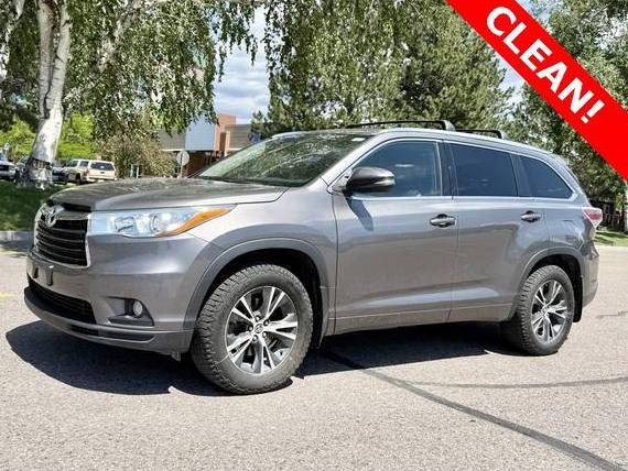 TOYOTA HIGHLANDER 2016 5TDJKRFH9GS506921 image