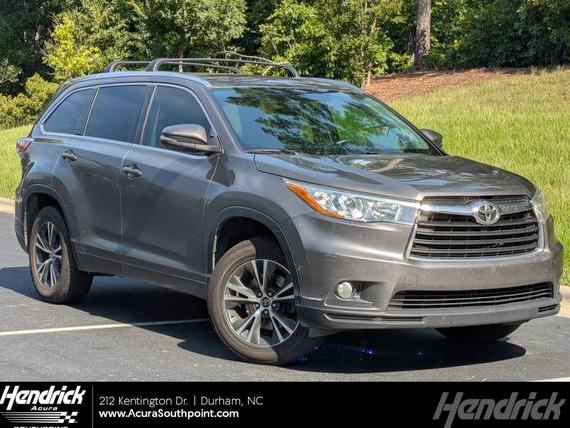 TOYOTA HIGHLANDER 2016 5TDKKRFH8GS507059 image