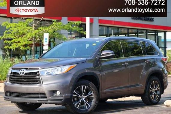 TOYOTA HIGHLANDER 2016 5TDJKRFHXGS225081 image