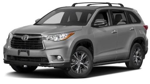 TOYOTA HIGHLANDER 2016 5TDJKRFH5GS247859 image