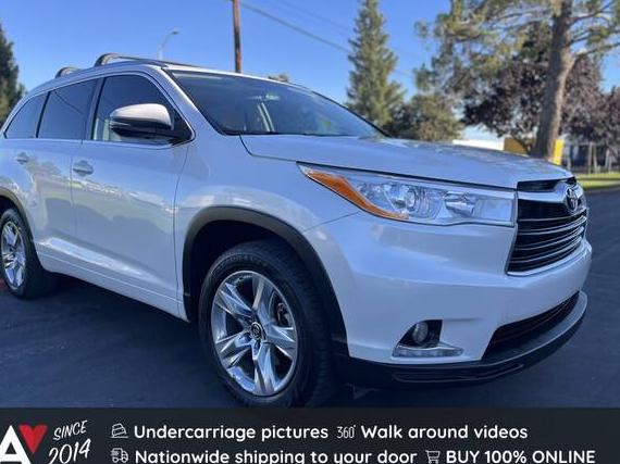 TOYOTA HIGHLANDER 2016 5TDYKRFH4GS170643 image