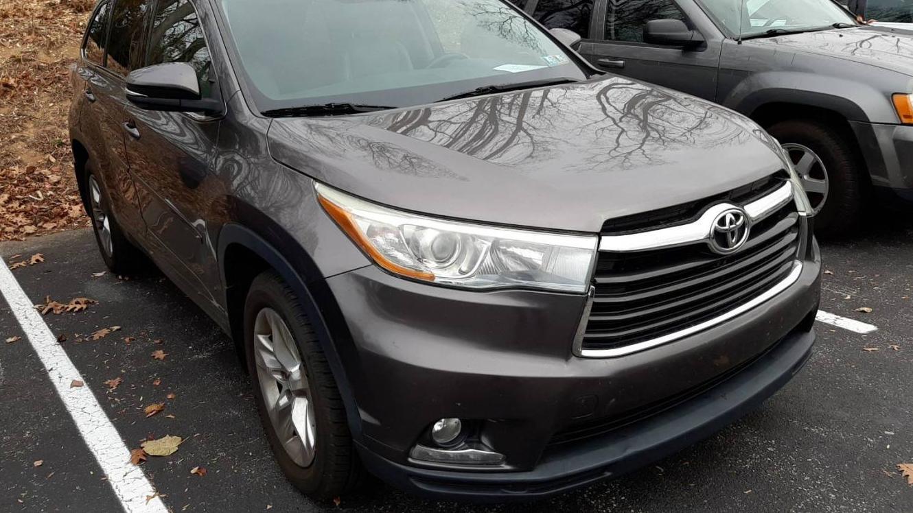 TOYOTA HIGHLANDER 2016 5TDDKRFH1GS355442 image