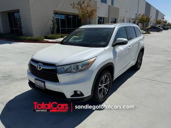 TOYOTA HIGHLANDER 2016 5TDKKRFH7GS135682 image