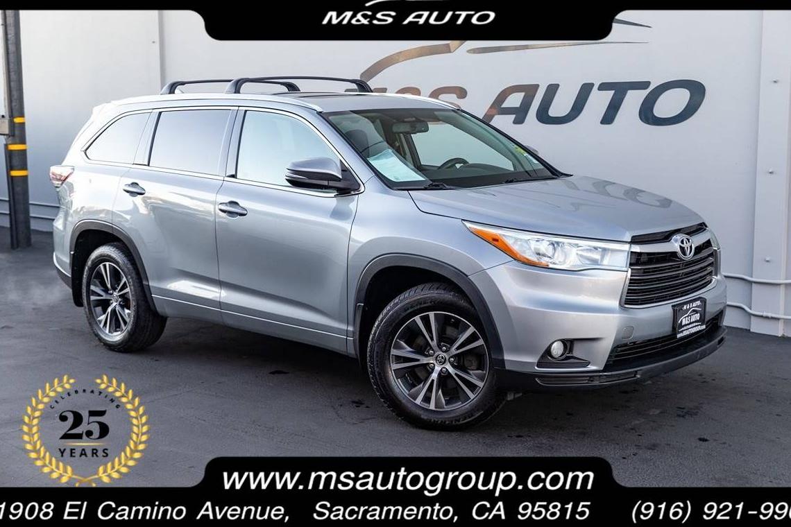 TOYOTA HIGHLANDER 2016 5TDJKRFH3GS257306 image