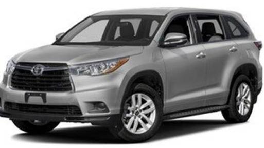 TOYOTA HIGHLANDER 2016 5TDBKRFH6GS260012 image