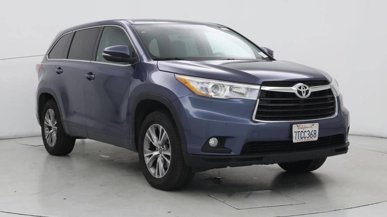 TOYOTA HIGHLANDER 2016 5TDBKRFH6GS285637 image