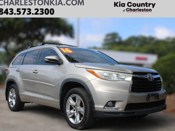 TOYOTA HIGHLANDER 2016 5TDDKRFH9GS276701 image