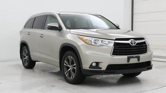 TOYOTA HIGHLANDER 2016 5TDJKRFH9GS242633 image