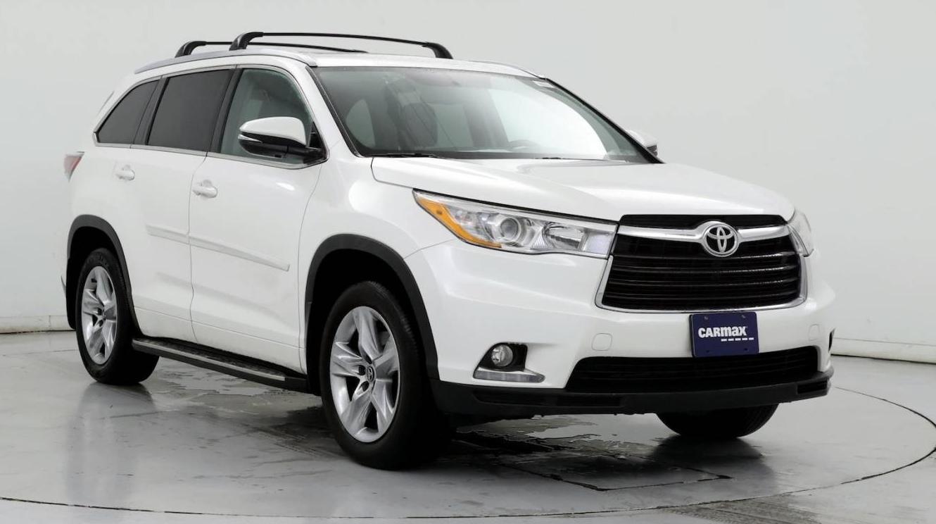 TOYOTA HIGHLANDER 2016 5TDYKRFH9GS168922 image