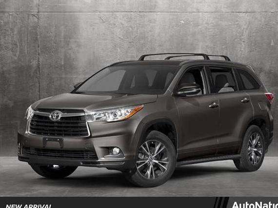 TOYOTA HIGHLANDER 2016 5TDJKRFH5GS321135 image