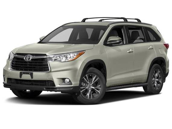 TOYOTA HIGHLANDER 2016 5TDJKRFH5GS240488 image
