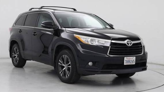 TOYOTA HIGHLANDER 2016 5TDJKRFH2GS335218 image