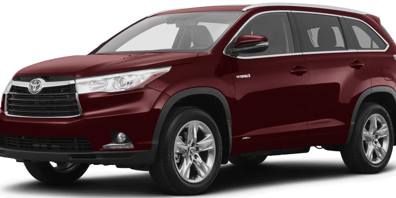 TOYOTA HIGHLANDER 2016 5TDDCRFH0GS020380 image