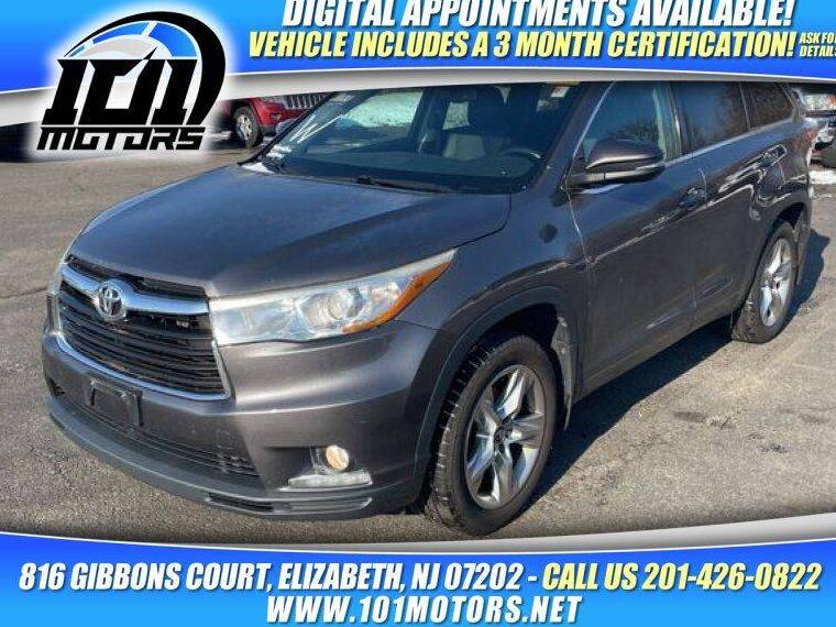 TOYOTA HIGHLANDER 2016 5TDDKRFH2GS325530 image