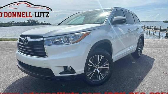 TOYOTA HIGHLANDER 2016 5TDJKRFH9GS308727 image